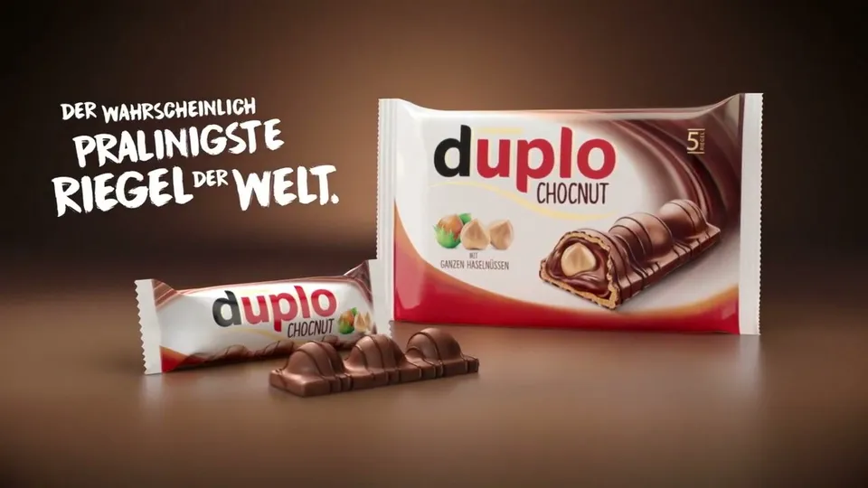 Still from the spot DUPLO – CHOCNUT