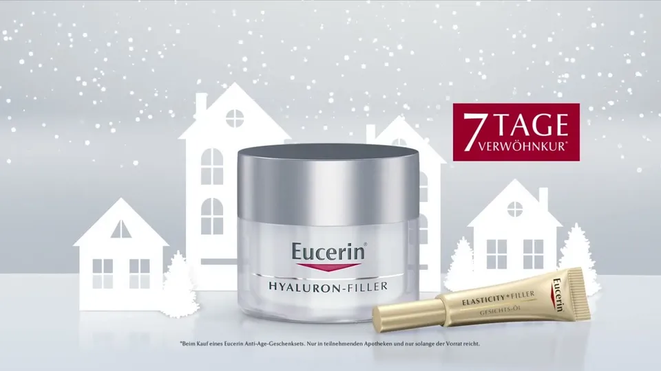 Still from the spot EUCERIN – HYALURON-FILLER