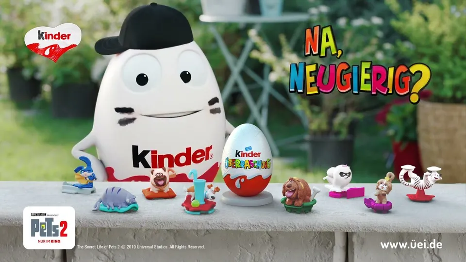 Still from the spot KINDER ÜBERRASCHUNG – MISSION SURPRISE PETS