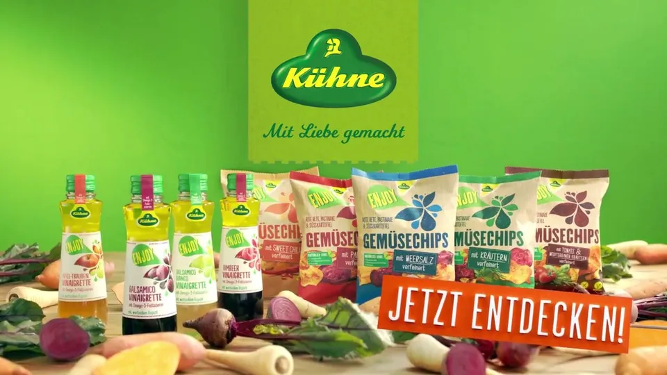 Still from the spot KÜHNE – ENJOY 2018